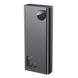 Зовнішній акумулятор (павербанк) Baseus Adaman Metal Digital Display Quick Charge Power Bank 65W 20000mAh Black (PPIMDA-D01, PPADM-65S) 100453 фото 2