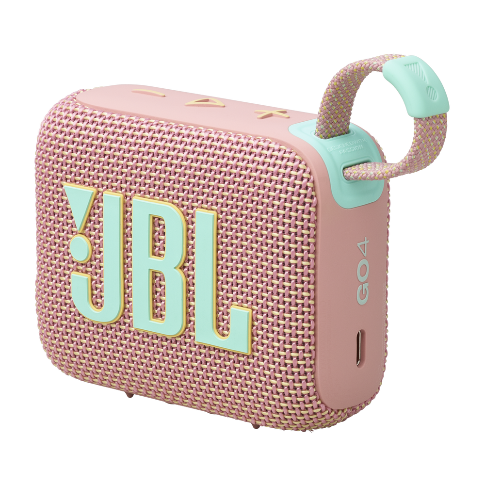 Портативна колонка JBL Go 4 Pink (JBLGO4PINK) 102357 фото