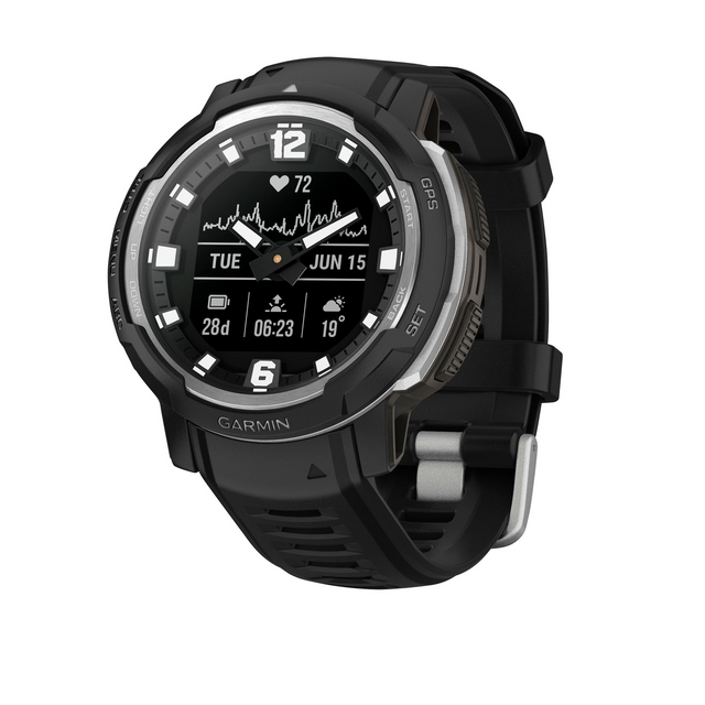 Смарт-часы Garmin Instinct Crossover - Standard Edition Black (010-02730-13/03) 102241 фото