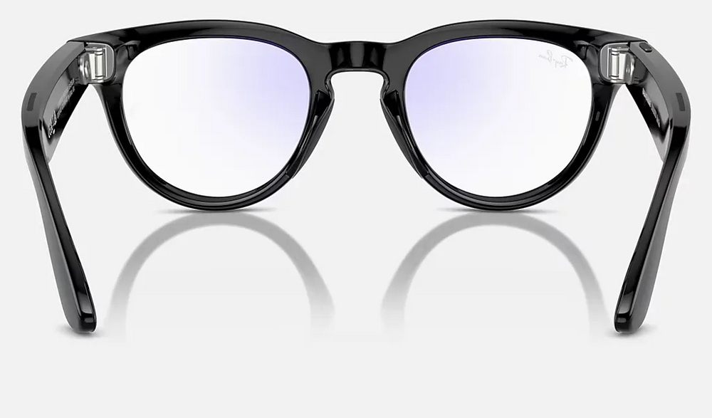 Смарт-окуляри Ray-ban Meta Headliner Shiny Black / Clear 102328 фото