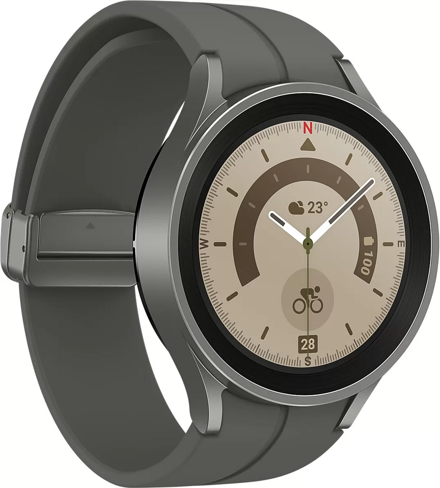 Смарт-годинник Samsung Galaxy Watch5 Pro 45mm Titanium Gray (SM-R920NZTA) 101933 фото