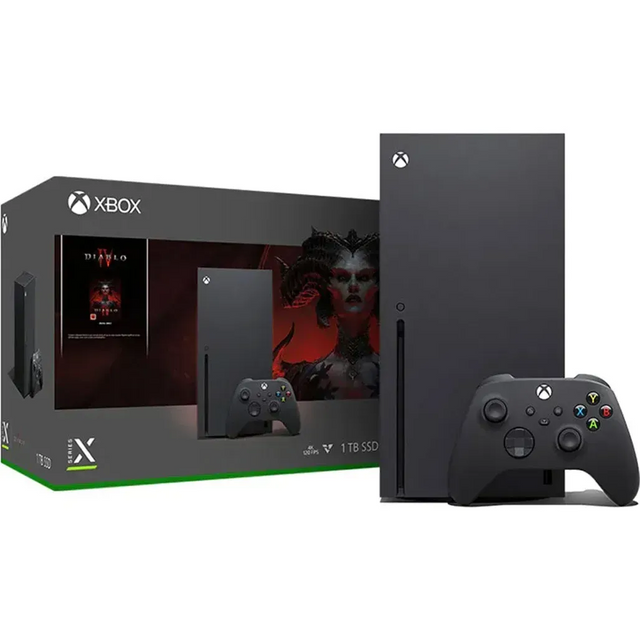 Стаціонарна ігрова приставка Microsoft Xbox Series X 1 TB Diablo IV Bundle (RRT-00035) 102193 фото