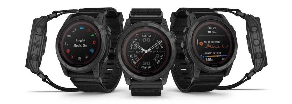 Смарт-годинник Garmin Tactix 7 Pro Edition Solar Powered Tactical GPS Watch with Nylon Band (010-02704-10/11) 101874 фото