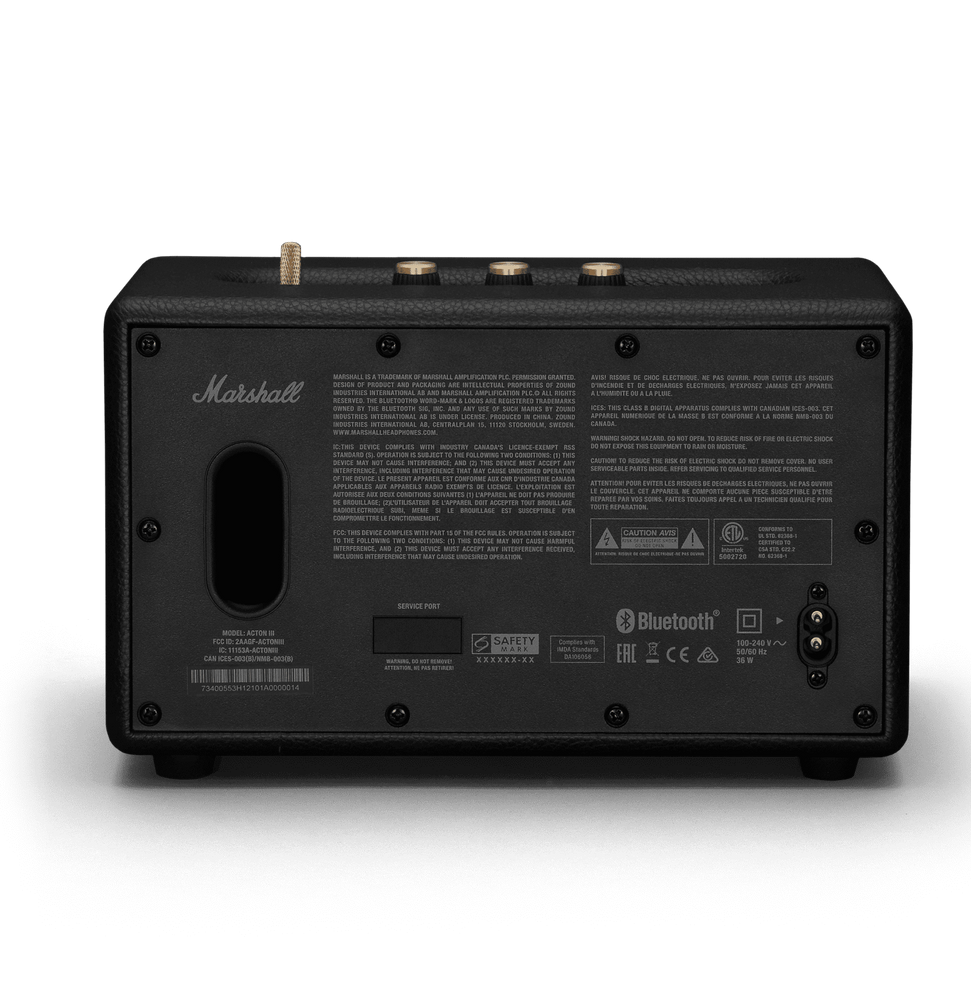 Моноблочна акустична система Marshall Acton III Black (1006004) 102271 фото