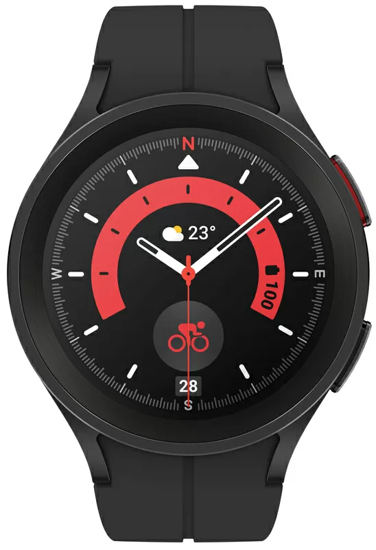 Смарт-годинник Samsung Galaxy Watch5 Pro LTE 45mm Black (SM-R925FZKASEK) 101941 фото