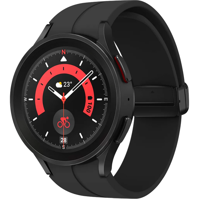 Смарт-годинник Samsung Galaxy Watch5 Pro 45mm Titanium Black (SM-R920NZKA) 101946 фото