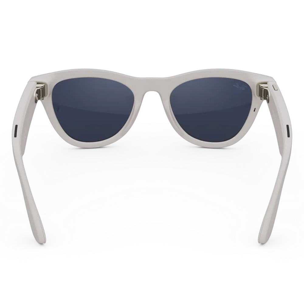 Смарт-окуляри Ray-Ban Meta Skyler Gen 2 Stand.Shiny Chalky Gray Frame/Clear to Sapphire Transit.Lenses (RW4014 6700MF 52-20) 102558 фото