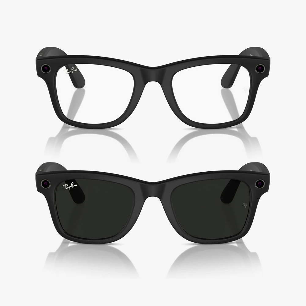 Смарт-очки Ray-ban Meta Matte Black, Clear to G15 Green Transitions 102316 фото