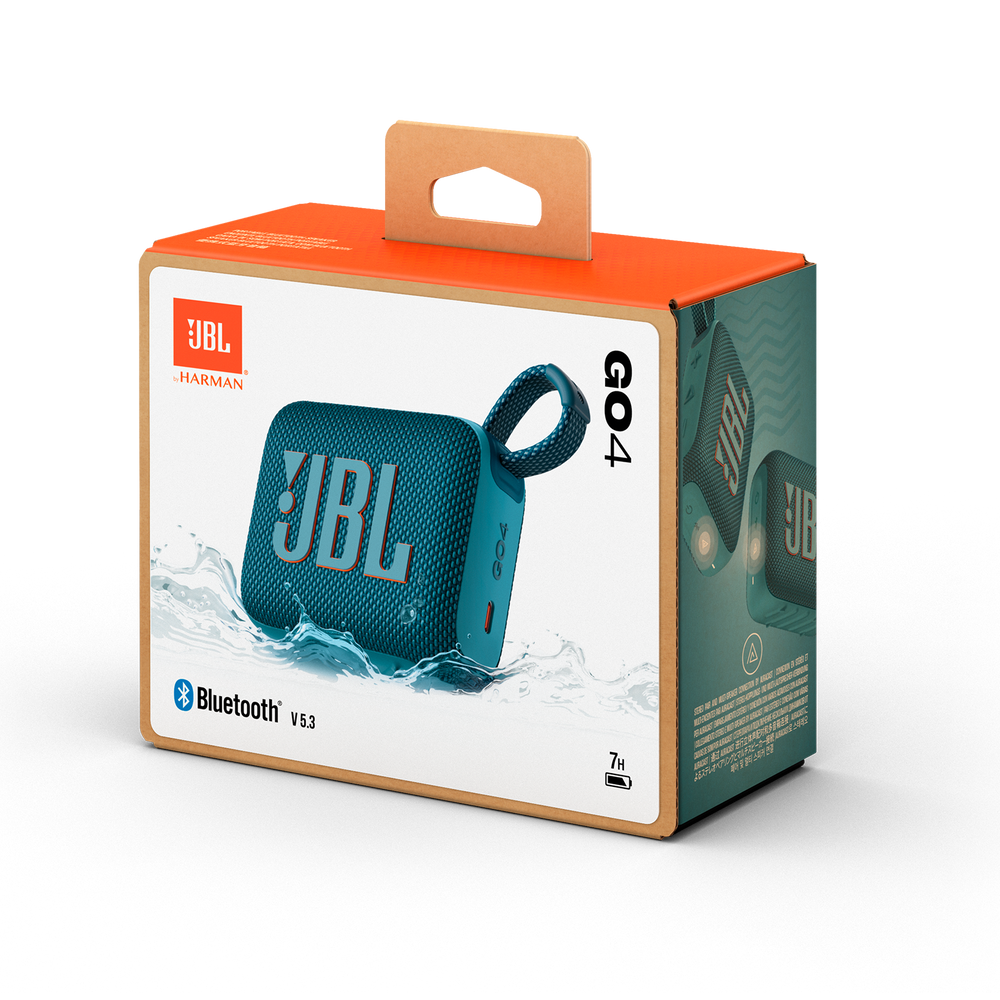 Портативная колонка JBL Go 4 Blue (JBLGO4BLU) 102351 фото