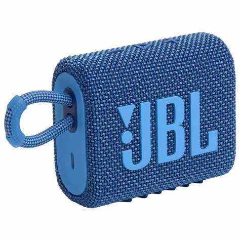 Портативна колонка JBL Go 3 Eco Blue (JBLGO3ECOBLU) 102043 фото