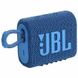 Портативна колонка JBL Go 3 Eco Blue (JBLGO3ECOBLU) 102043 фото 1