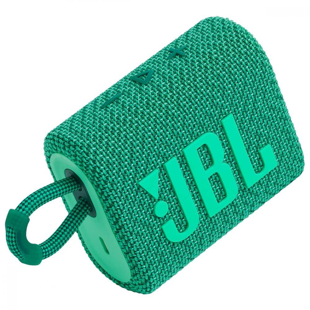 Портативна колонка JBL Go 3 Eco Green (JBLGO3ECOGRN) 102044 фото