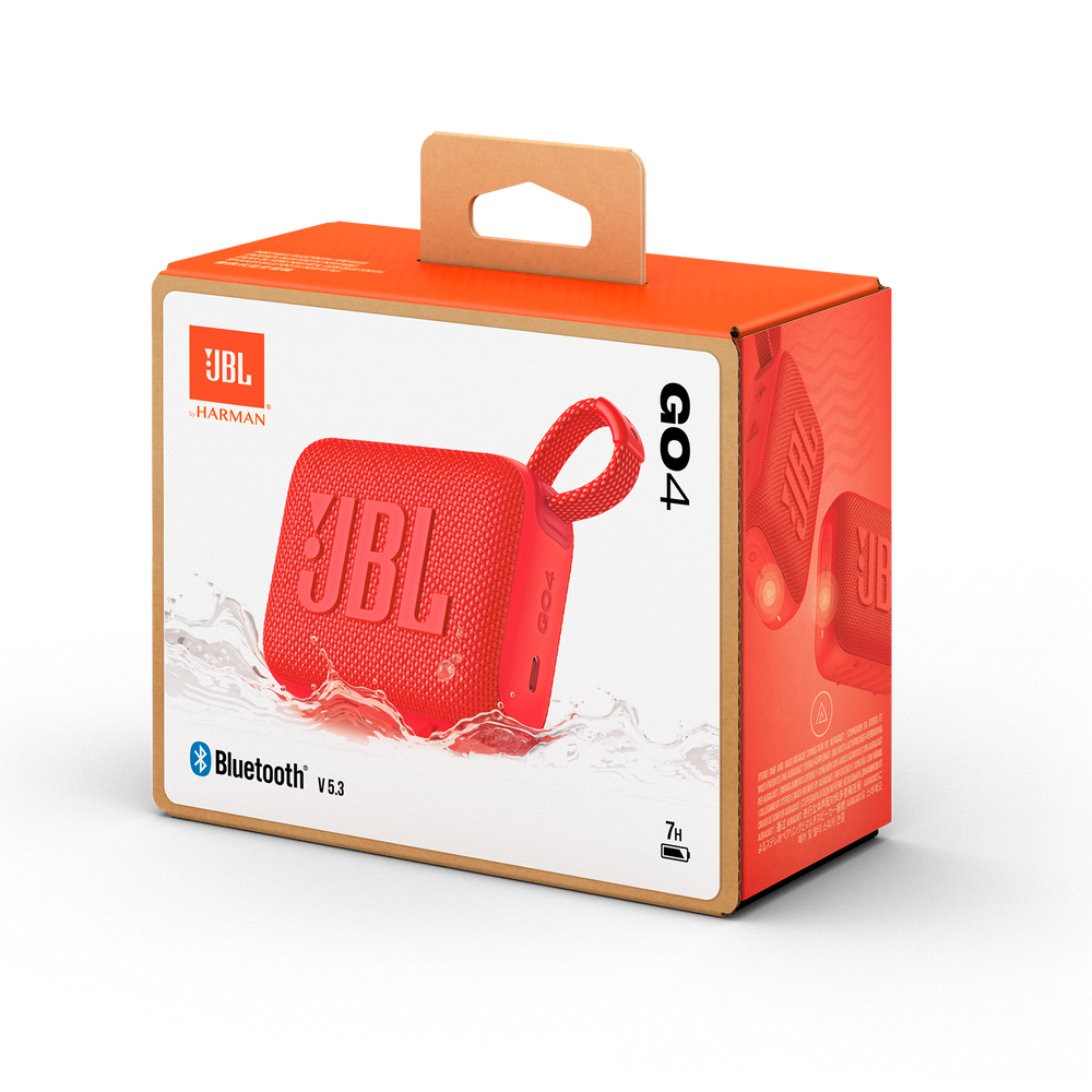 Портативная колонка JBL Go 4 Red (JBLGO4RED) 102353 фото