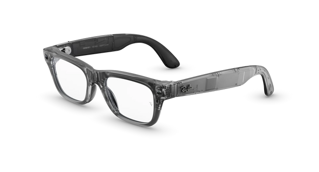 Смарт-окуляри Ray-Ban Meta Blayzer Optics Gen 2 Matte Transparent Ice Grey 102563 фото