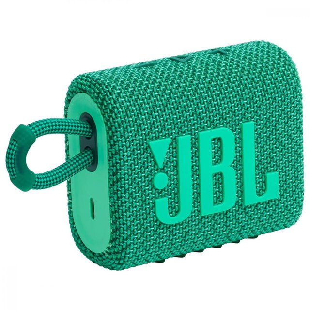 Портативная колонка JBL Go 3 Eco Green (JBLGO3ECOGRN) 102044 фото