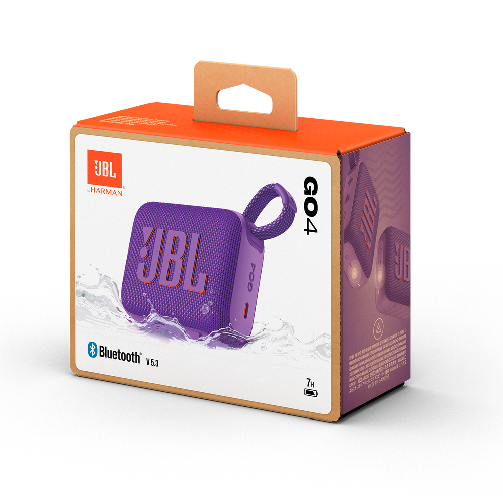 Портативна колонка JBL Go 4 Purple (JBLGO4PUR) 102354 фото