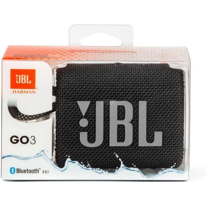 Портативна колонка JBL GO 3 Black (JBLGO3BLK) 102048 фото