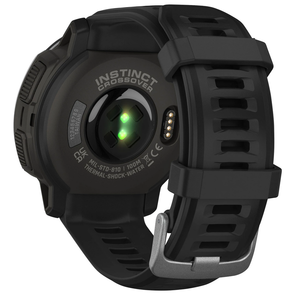 Смарт-годинник Garmin Instinct Crossover - Standard Edition Black (010-02730-13/03) 102241 фото