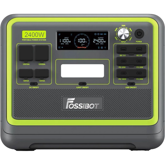 Зарядна станція Fossibot F2400 Green 102570 фото