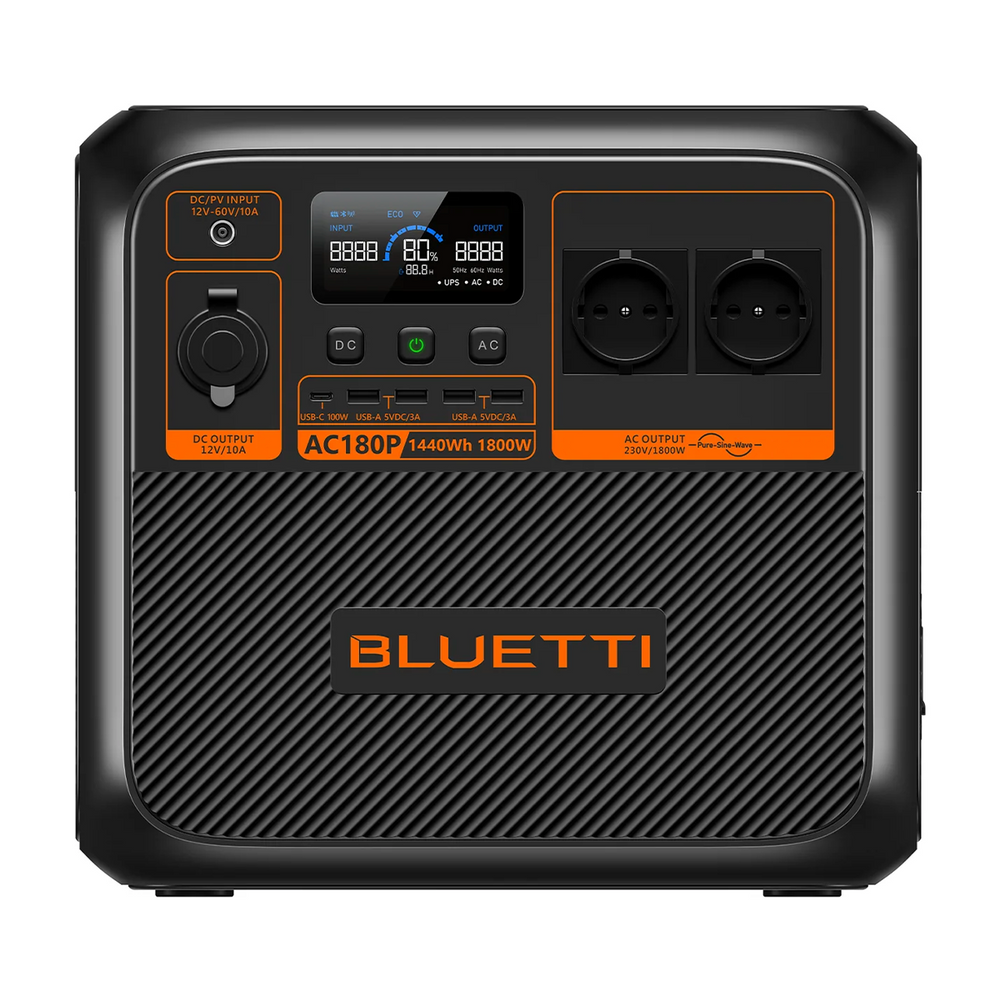 Портативная зарядная станция BLUETTI AC180P Portable Power Station | 1800W 1440Wh 102390 фото