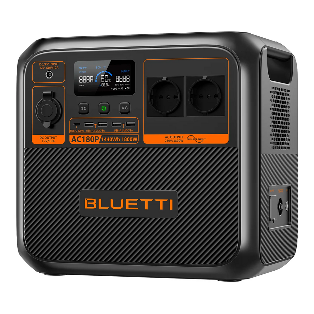 Портативная зарядная станция BLUETTI AC180P Portable Power Station | 1800W 1440Wh 102390 фото