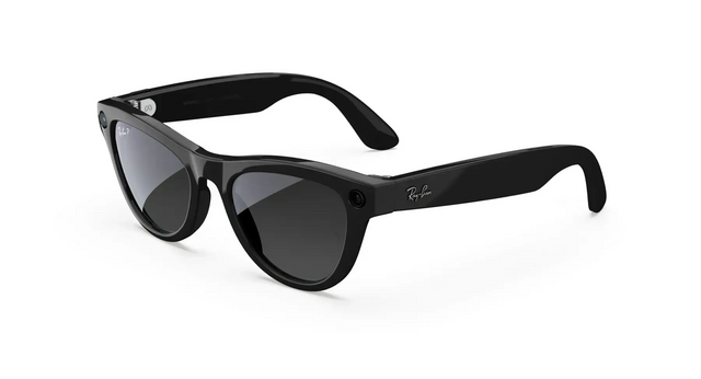 Смарт-окуляри Ray-Ban Meta Skyler Gen 2 Standard Shiny Black Frame / Gradient Graphite Lenses (RW4014 601/T3 52-20) 102575 фото