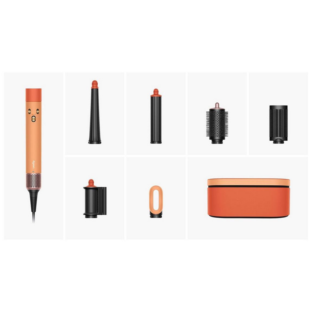 Фен-стайлер Dyson Airwrap i.d. HS08 Multi-Styler and Dryer Straight to Wavy Ceramic Apricot/Topaz (257389-01) 102576 фото