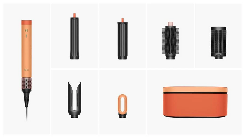 Мультистайлер-фен Dyson Airwrap Co-anda2x Multi-styler & Dryer Straight+Wavy - Ceramic Apricot/Topaz EU (264002-01) 102577 фото