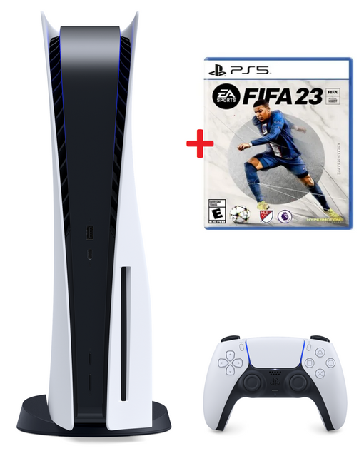 Стаціонарна ігрова приставка Sony PlayStation 5 825GB Blu-Ray EA SPORTS FIFA 23 Bundle 100458 фото
