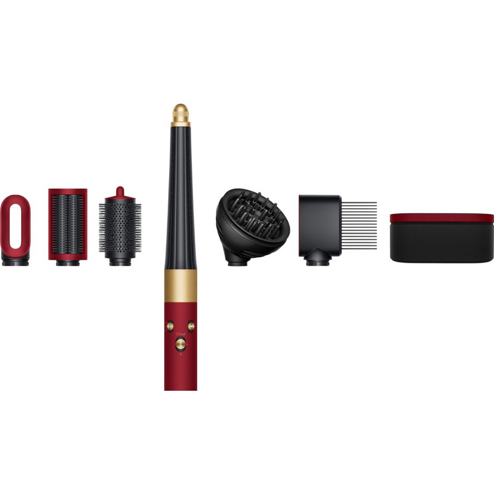 Мультистайлер Dyson Airwrap i.d. multi-styler and driver Curly+Coily Red Velvet/Gold (596928-01) 102580 фото