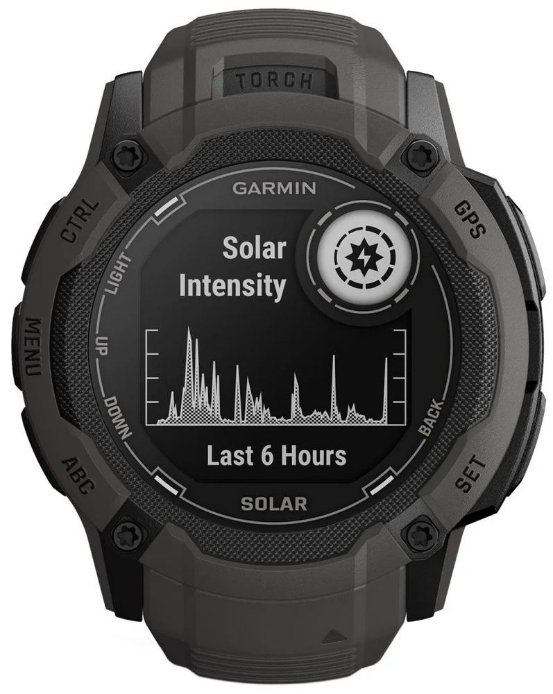 Смарт-годинник Garmin Instinct 2X Solar - Graphite (010-02805-10/00) 101943 фото