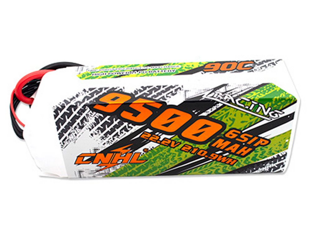 Акумулятор CNHL Racing Series 9500mAh 22.2V 6S 90C Lipo XT90 102346 фото