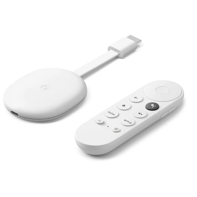 Медиаплеер Google Chromecast 4K with Google TV Snow (GA01919) 100181 фото